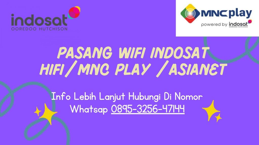Pasang MNC Play WIFI Bogor