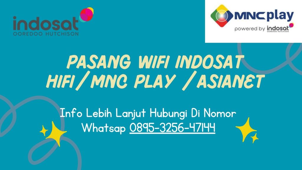 Pasang MNC Play WIFI Surabaya
