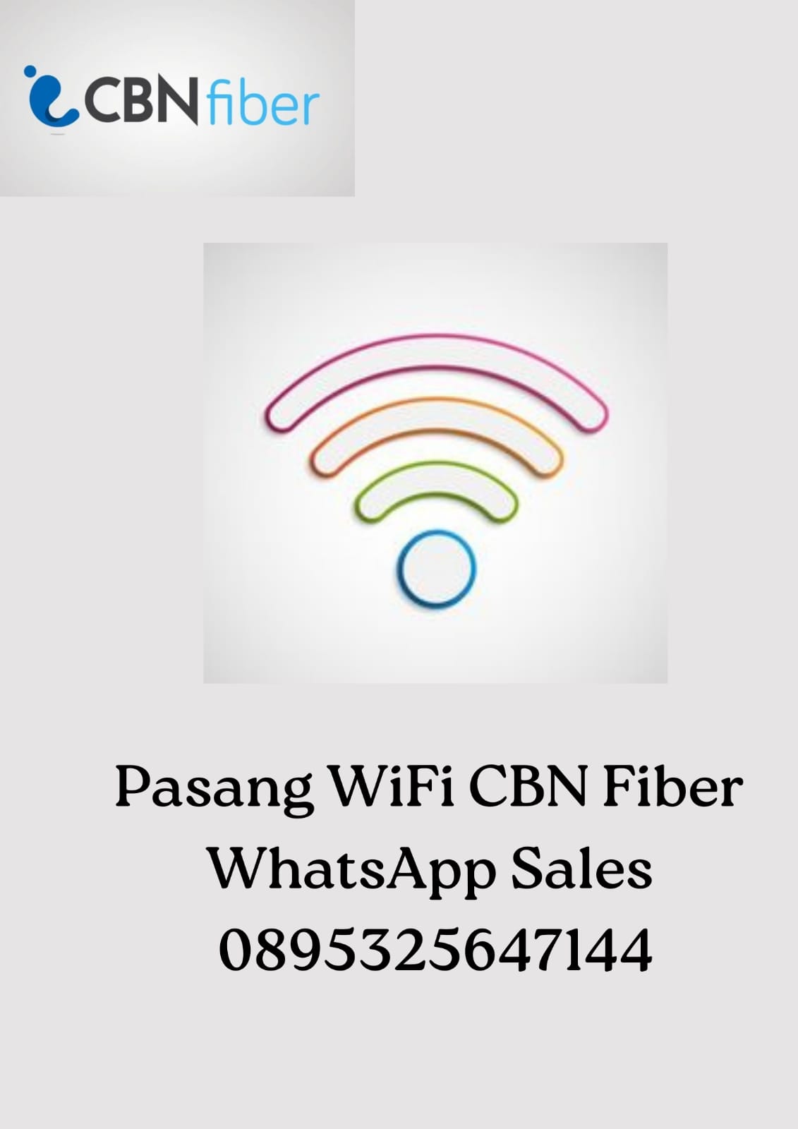 Pasang WIFI CBN Fiber Surakarta