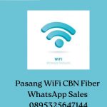 Pasang WIFI CBN Fiber Semarang