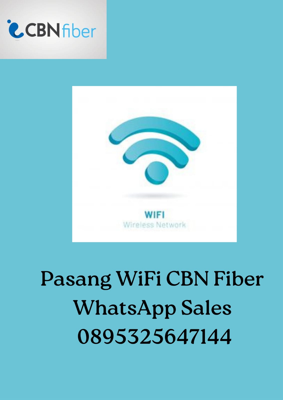 Pasang WIFI CBN Fiber Cilacap