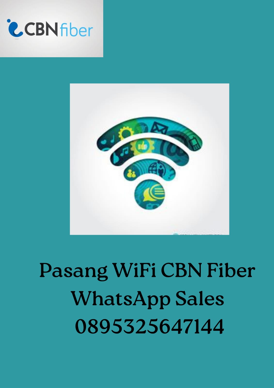 Pasang WIFI CBN Fiber Batang