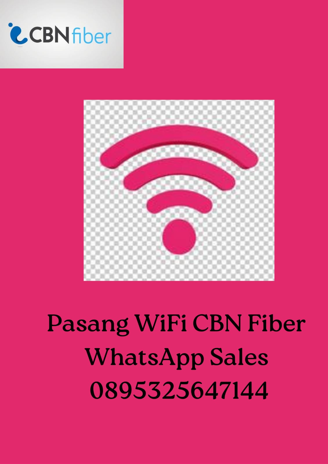 Pasang WIFI CBN Fiber Demak
