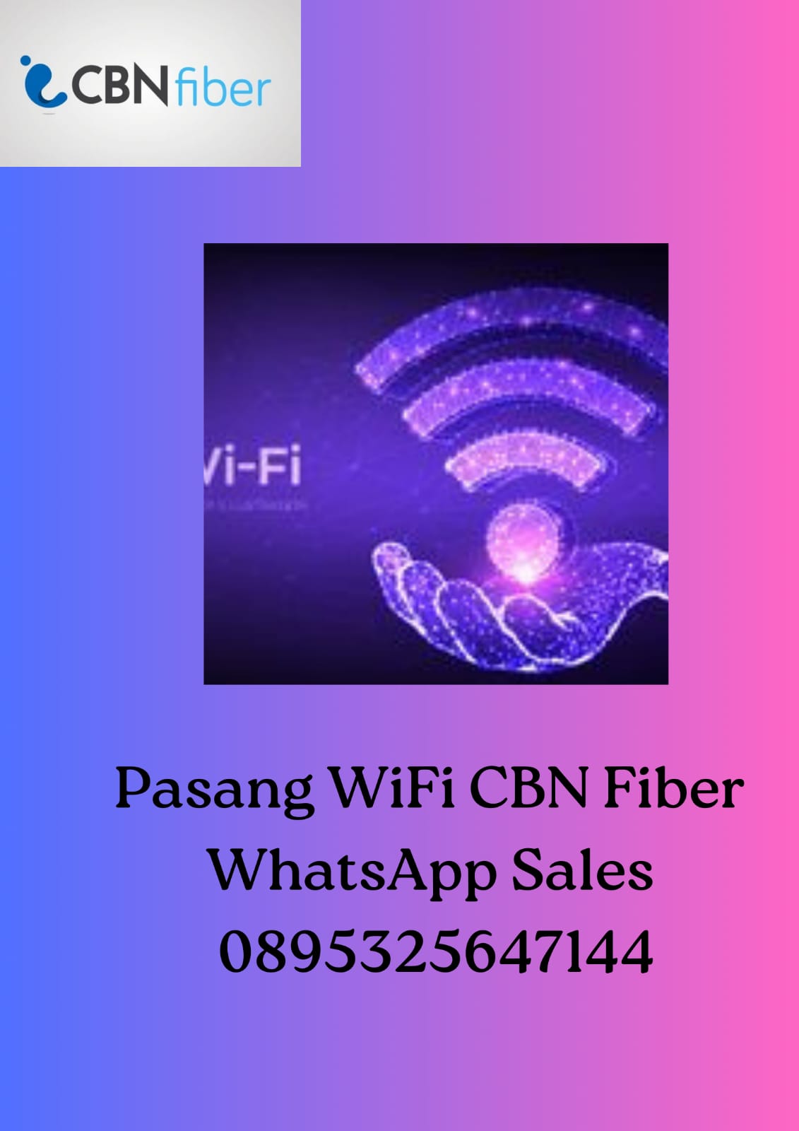 Pasang WIFI CBN Fiber Surabaya
