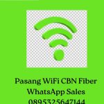 Pasang WIFI CBN Fiber Sukaharjo