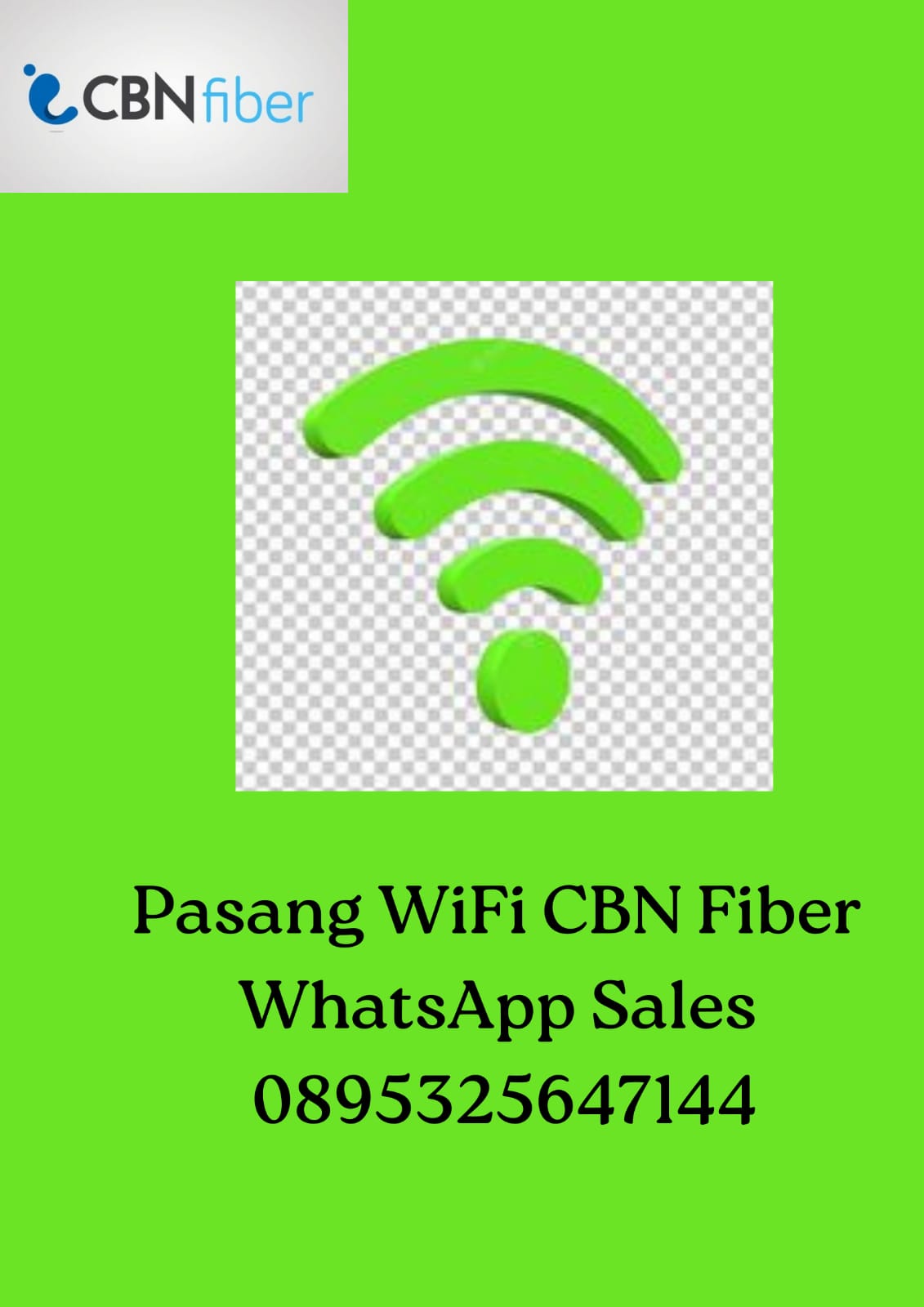 Pasang WIFI CBN Fiber Sukaharjo